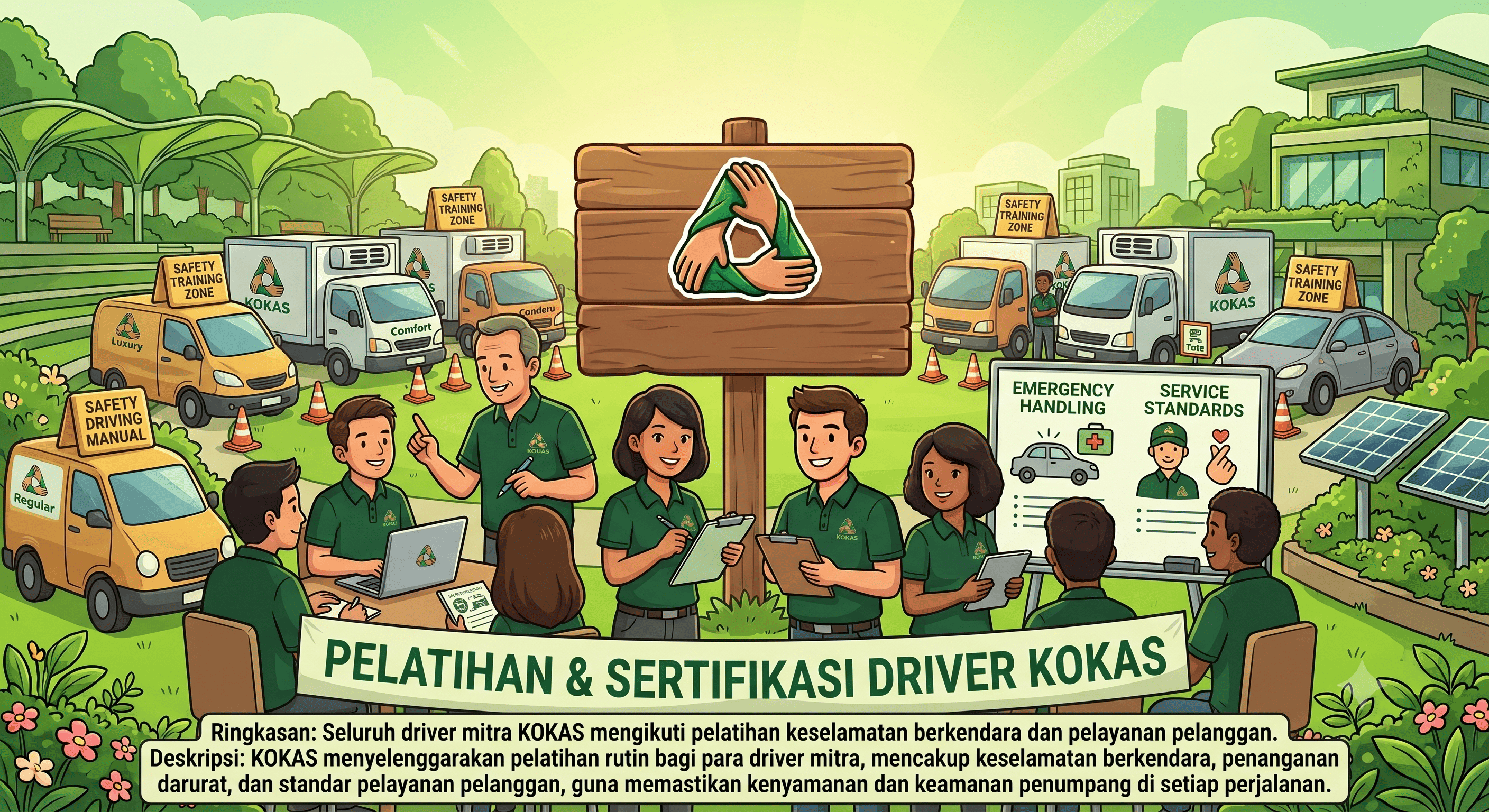 Pelatihan & Sertifikasi Driver KOKAS